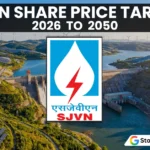 SJVN share price target from 2026 to 2050 long-term analysis