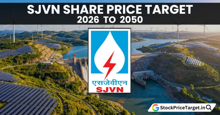 SJVN share price target from 2026 to 2050 long-term analysis